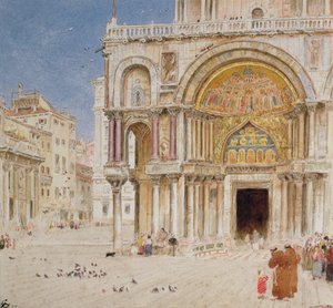 La esquina noroeste de San Marcos de Albert Goodwin